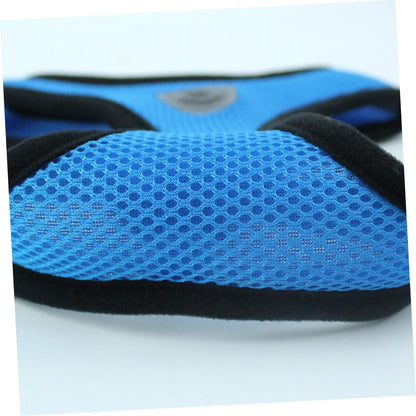 Harnais Petit Chien - DogHarnessLeadLeash™ - Bleu