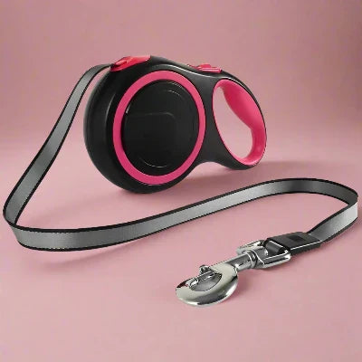 Laisse pour chien - MaxLeash™ - Rose